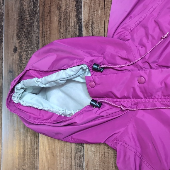 Vintage L.L. Bean GORETEX Soft Shell Waterproof Hooded Jacket Size Large in Pink - Picture 4 of 14